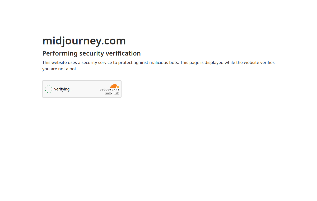 Midjourney official website screenshot