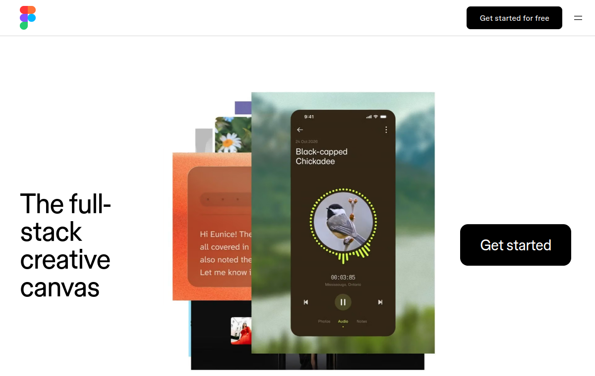 Figma AI official website screenshot