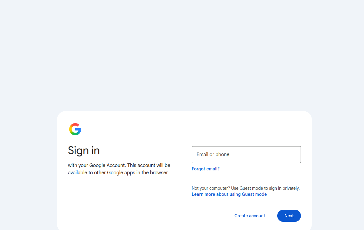 Google Keep official website screenshot