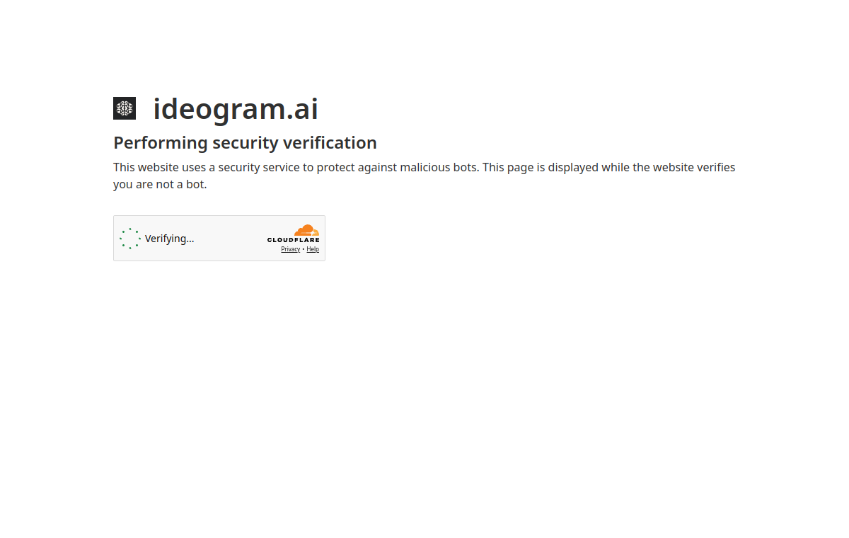 Ideogram official website screenshot